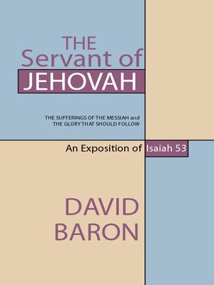 cover image of The Servant of Jehovah